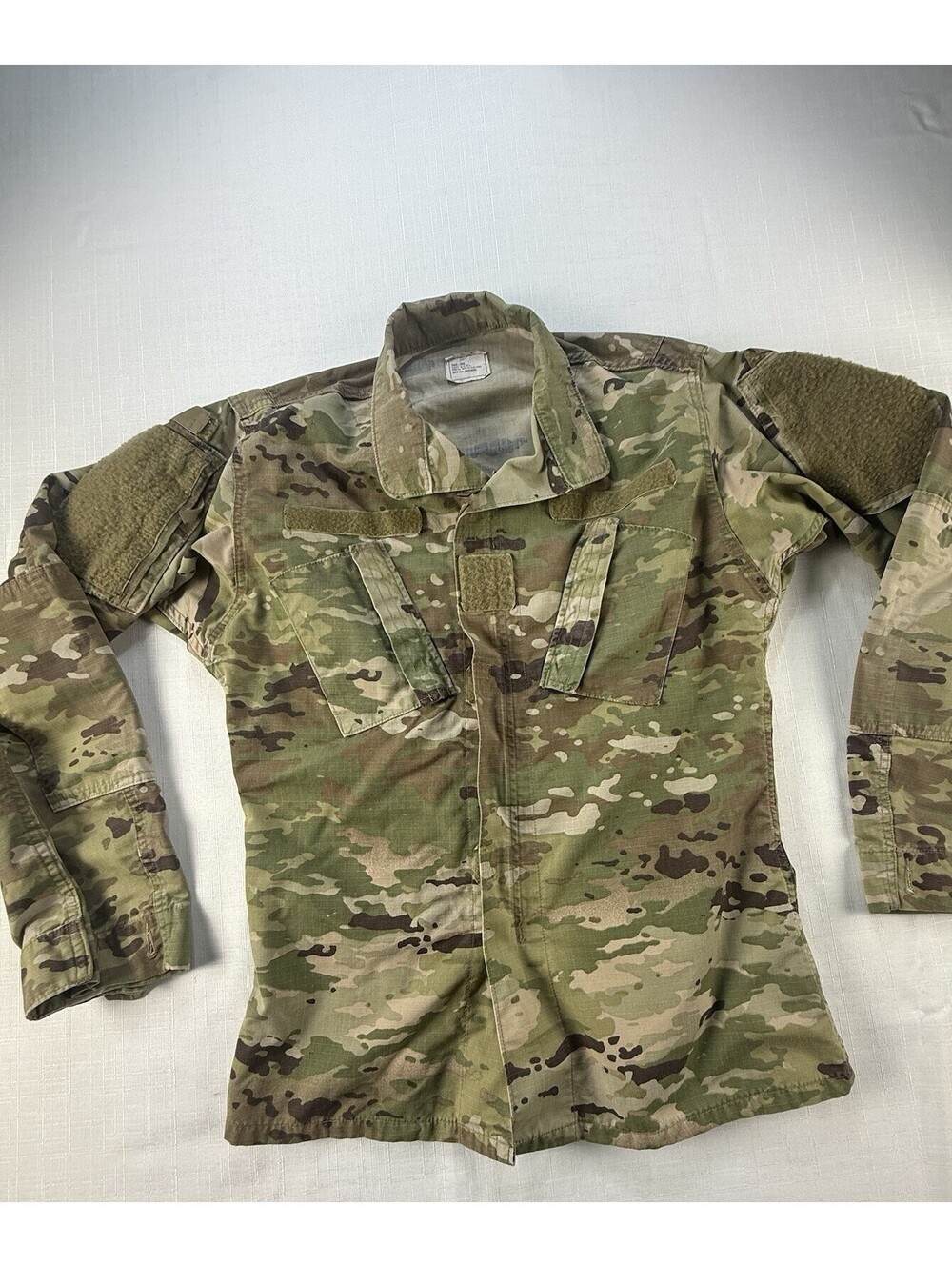 US Army OCP Multicam Combat Coat Small Long Insect Guard Military Jacket